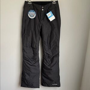 New Columbia Women’s Omni Tech Waterproof Charcoal Snow/Ski Pants Size XS